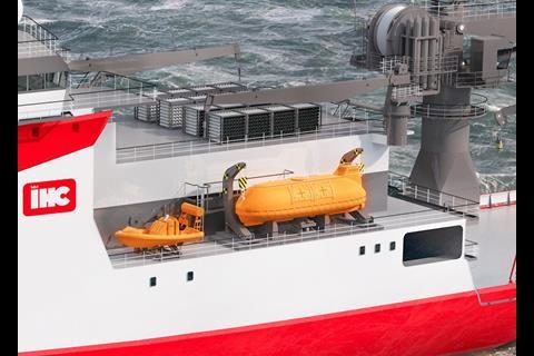 Close up of dive spread layout on deck